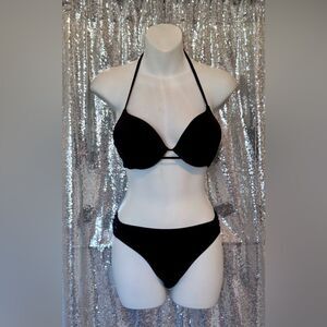 Victoria's Secret Elegant Black Bikini Set